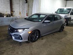 Honda salvage cars for sale: 2020 Honda Civic EXL