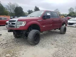 Salvage cars for sale from Copart Madisonville, TN: 2013 Ford F150 Supercrew