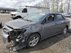 Salvage cars for sale from Copart Arlington, WA: 2012 Toyota Corolla Base