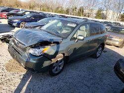 Salvage cars for sale at North Billerica, MA auction: 2015 Subaru Forester 2.5I Premium