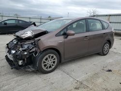 Salvage cars for sale from Copart Walton, KY: 2016 Toyota Prius V