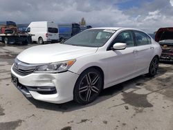 Salvage cars for sale from Copart Hayward, CA: 2017 Honda Accord Sport Special Edition