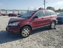 Salvage cars for sale at Montgomery, AL auction: 2011 Honda CR-V SE