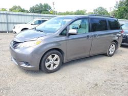 Salvage cars for sale at Shreveport, LA auction: 2014 Toyota Sienna LE