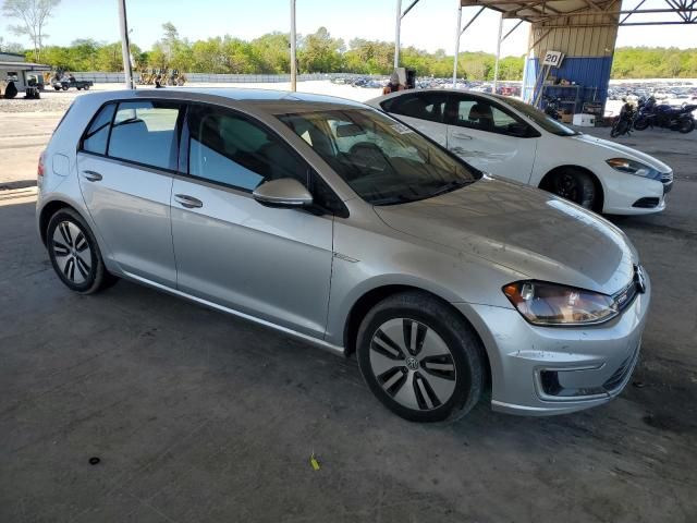 2016 Volkswagen E-GOLF SE