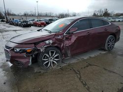 Salvage cars for sale from Copart Fort Wayne, IN: 2016 Chevrolet Malibu LT
