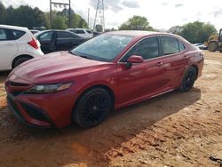 Salvage cars for sale at China Grove, NC auction: 2021 Toyota Camry SE