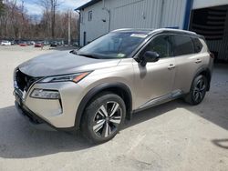 Salvage cars for sale at Candia, NH auction: 2021 Nissan Rogue SL