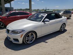 Salvage cars for sale at West Palm Beach, FL auction: 2016 BMW 228 I Sulev