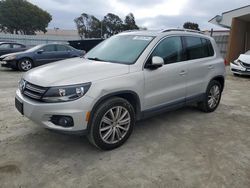 Flood-damaged cars for sale at auction: 2012 Volkswagen Tiguan S