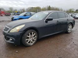 Salvage cars for sale at Pennsburg, PA auction: 2010 Infiniti G37