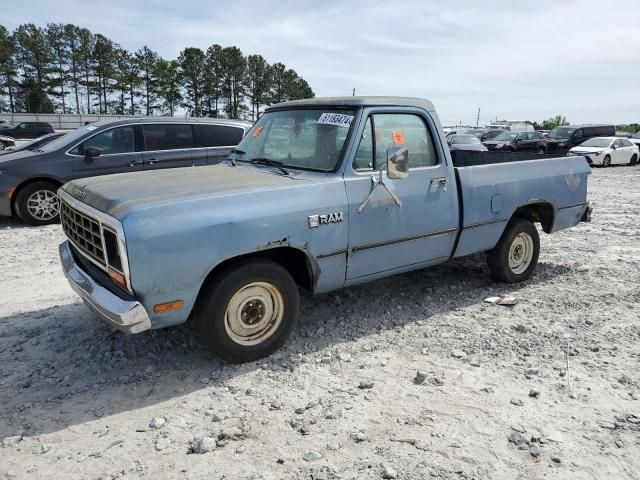 1984 Dodge D-SERIES D150