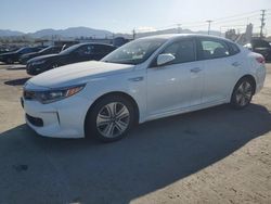 Salvage cars for sale from Copart Sun Valley, CA: 2017 KIA Optima Hybrid