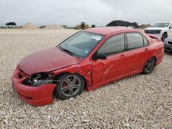 Salvage cars for sale at Temple, TX auction: 2004 Mitsubishi Lancer Ralliart