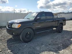 Salvage cars for sale from Copart Albany, NY: 2005 Toyota Tundra Double Cab Limited