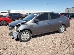 Salvage cars for sale at Phoenix, AZ auction: 2017 Nissan Versa S