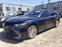 Salvage cars for sale at Los Angeles, CA auction: 2022 Toyota Camry LE