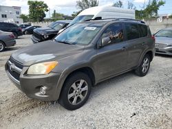 Toyota Rav4 salvage cars for sale: 2009 Toyota Rav4 Limited