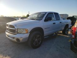Salvage cars for sale from Copart Haslet, TX: 2004 Dodge RAM 1500 ST