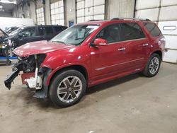Salvage cars for sale from Copart Blaine, MN: 2012 GMC Acadia Denali