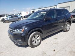 Salvage cars for sale at Kansas City, KS auction: 2019 Volkswagen Atlas SE
