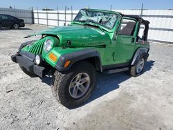 Jeep Wrangler salvage cars for sale: 2004 Jeep Wrangler / TJ Rubicon