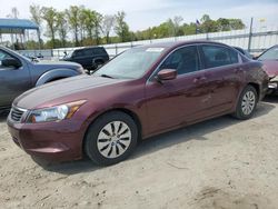 Honda Accord salvage cars for sale: 2009 Honda Accord LX