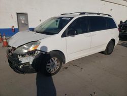 Toyota Sienna CE salvage cars for sale: 2007 Toyota Sienna CE