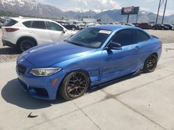 Salvage cars for sale at Farr West, UT auction: 2014 BMW 228 I
