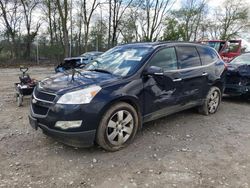 Salvage cars for sale at Cicero, IN auction: 2012 Chevrolet Traverse LT