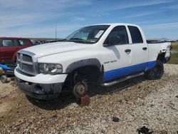 Salvage cars for sale from Copart Magna, UT: 2003 Dodge RAM 1500 ST