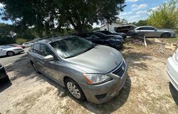 Salvage cars for sale at Riverview, FL auction: 2013 Nissan Sentra S