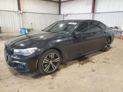 Salvage cars for sale from Copart Pennsburg, PA: 2017 BMW 740 I