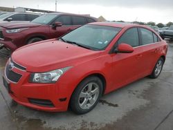 Salvage cars for sale at Grand Prairie, TX auction: 2014 Chevrolet Cruze LT