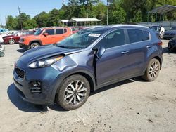 Salvage cars for sale from Copart Savannah, GA: 2018 KIA Sportage EX