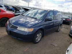 Honda Odyssey EX salvage cars for sale: 2000 Honda Odyssey EX