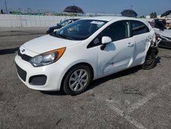 Salvage cars for sale from Copart Van Nuys, CA: 2013 KIA Rio LX