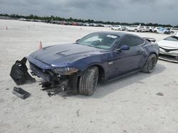 Salvage cars for sale from Copart Arcadia, FL: 2018 Ford Mustang GT