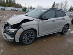 Salvage cars for sale from Copart Bowmanville, ON: 2023 Hyundai Kona N Line