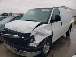 Salvage trucks for sale at Dyer, IN auction: 2018 Chevrolet Express G2500