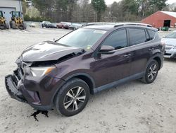Salvage cars for sale from Copart Mendon, MA: 2016 Toyota Rav4 XLE