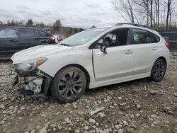 Salvage cars for sale at Candia, NH auction: 2015 Subaru Impreza Sport