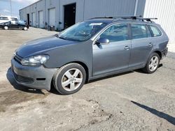 Salvage cars for sale at Jacksonville, FL auction: 2012 Volkswagen Jetta TDI