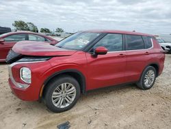 Salvage cars for sale at Haslet, TX auction: 2022 Mitsubishi Outlander ES