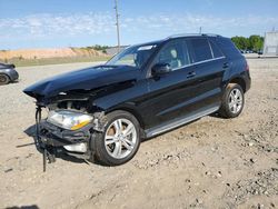 Salvage cars for sale at Tifton, GA auction: 2013 Mercedes-Benz ML 350