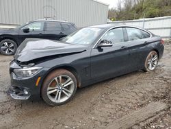 Salvage cars for sale at West Mifflin, PA auction: 2018 BMW 430XI Gran Coupe