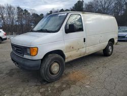 Ford salvage cars for sale: 2004 Ford Econoline E250 Van