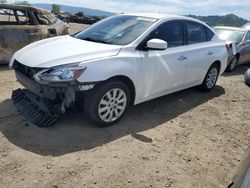 Salvage cars for sale from Copart San Martin, CA: 2016 Nissan Sentra S