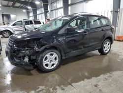 Salvage cars for sale at Ham Lake, MN auction: 2017 Ford Escape S