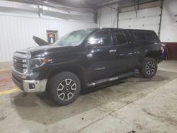 Salvage cars for sale from Copart Marlboro, NY: 2019 Toyota Tundra Double Cab Limited